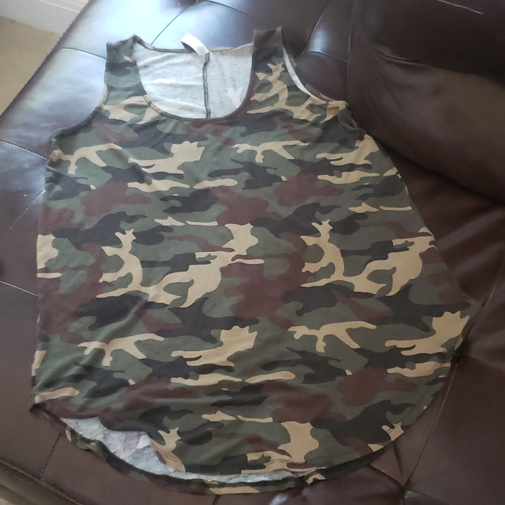 Tunic sleeveless shirt